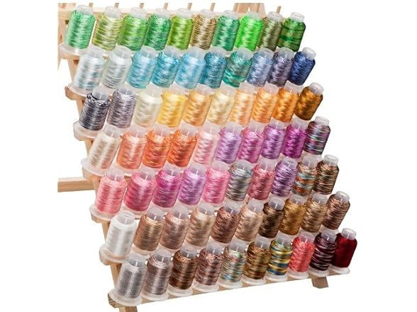Kolors Embroidery 70 Spools Variegated Embroidery Machine