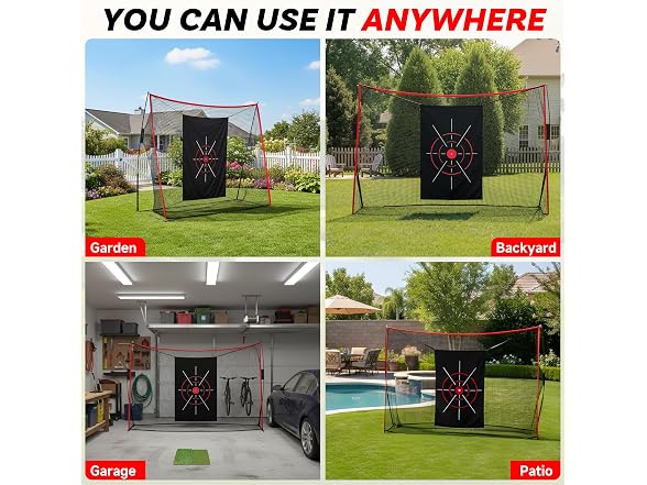 Aohanoi Golf Hitting Net 10'x7'