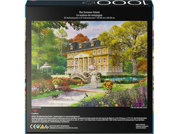 Spin Master Games 2-Pack of 1000-Piece Puzzles