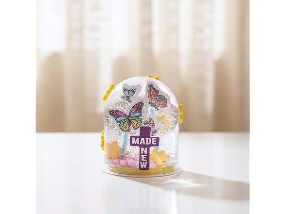 Fun Express Religious Spring Butterfly Glitter Globe