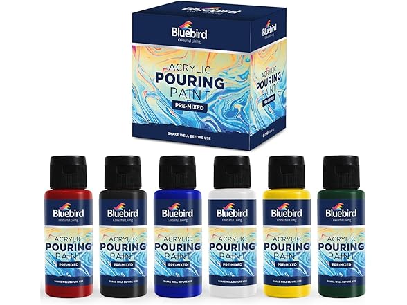 BLUEBIRD Acrylic Pouring Paint