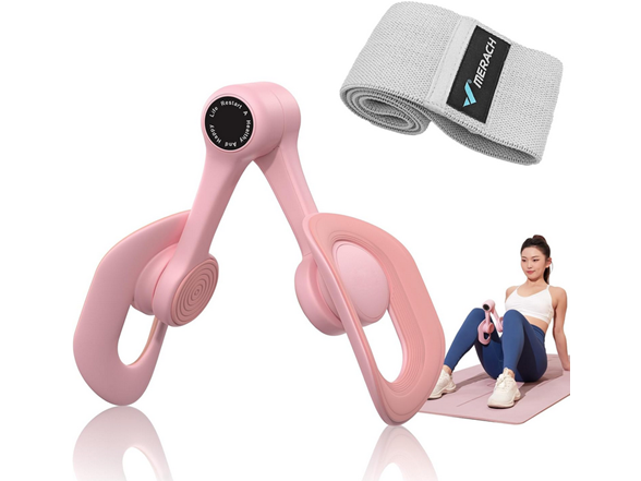 MERACH Pelvic Floor Exercise Device W/ Resistance Band