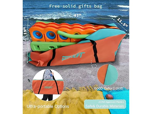 n1keft 47" Jumbo 4-in-a-Row Carry Bag