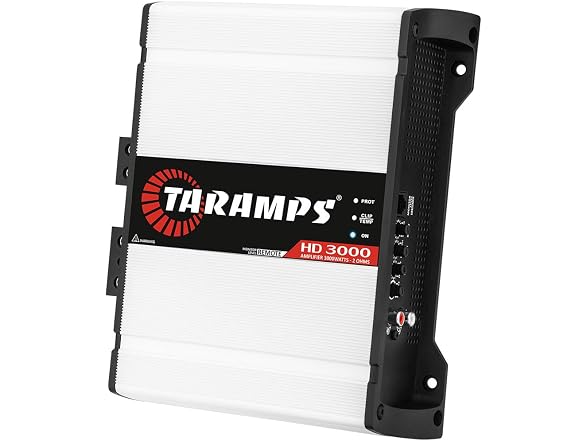 Taramp's HD 3000 2 Ohms Class D Full Range Mono Amplifier