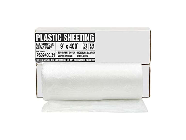 Aluf Plastics 7.8 Micron Clear Moisture Barrier Sheet