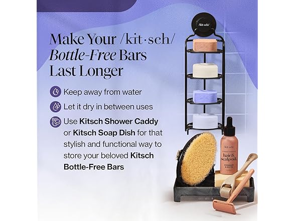 Kitsch Toning Purple Shampoo & Conditioner