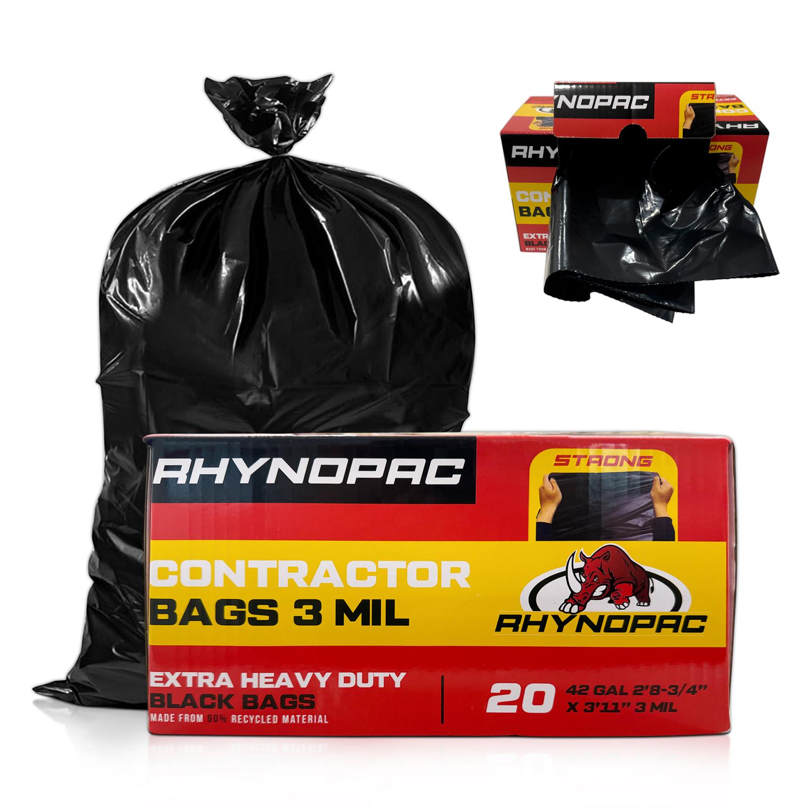 42 Gallon 3 Mil Contractor Trash Bag - Gallery 16