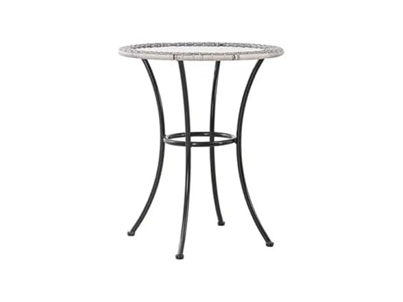 Four Seasons Courtyard 24" Marbella Wicker Bistro Patio Table