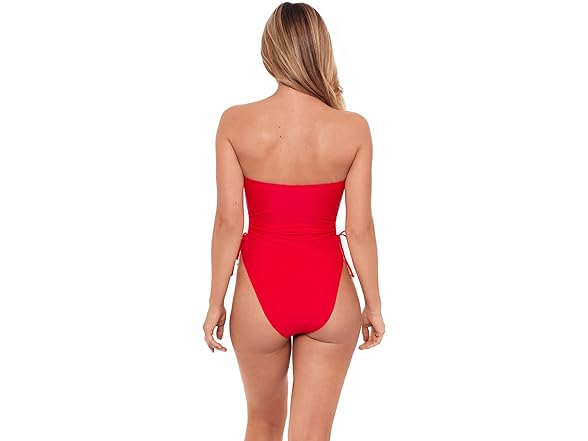 Sports Illustrated Women Strapless One Cutouts