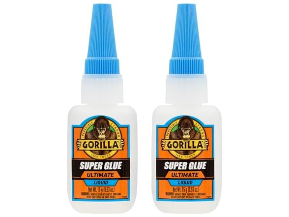 Gorilla Ultimate Super Glue, Pack of 2