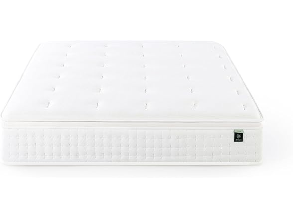 ZINUS 12" Queen Spring Hybrid Mattress