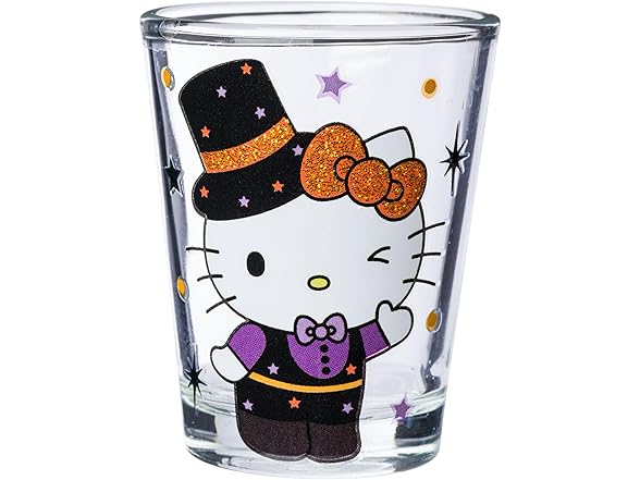 Hello Kitty Halloween 1.5oz Glass Set