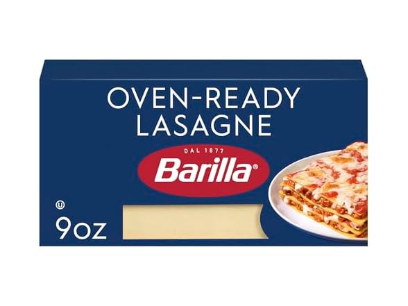 Barilla "Oven Ready" Lasagne Pasta