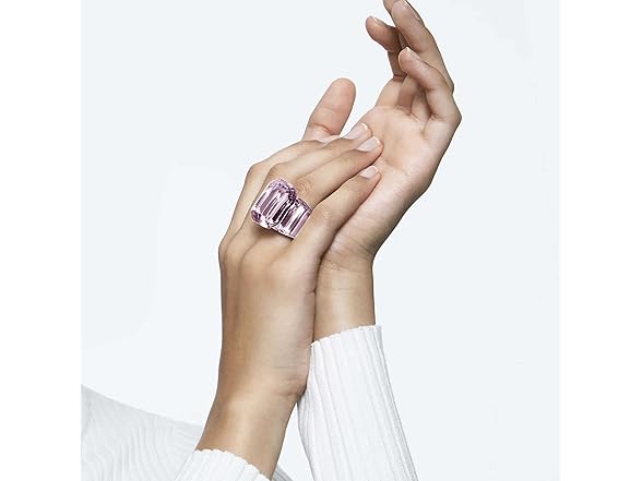 Swarovski Pink Lucent Ring (6)