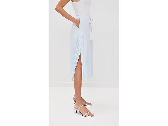 Vince Women's Pleated Tiered Skirt