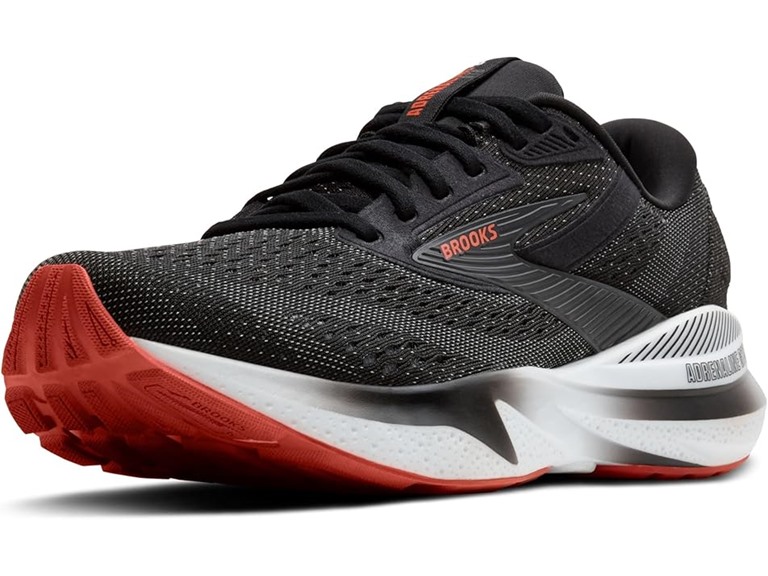 Brooks Adrenaline GTS 24 Men's Shoes Black/Grey/Red Size 11.5