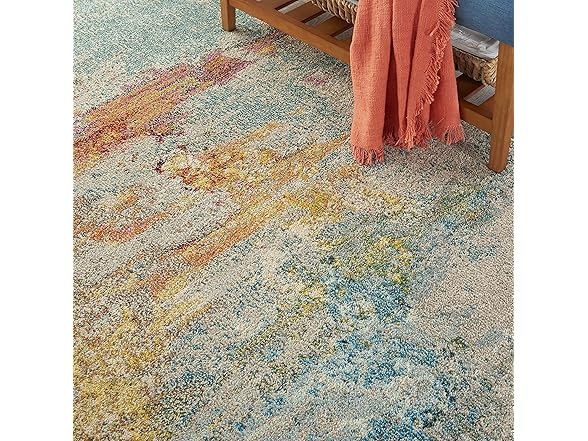 Nourison Home Celestial Sealife 5'3" x 7'3" Area Rug