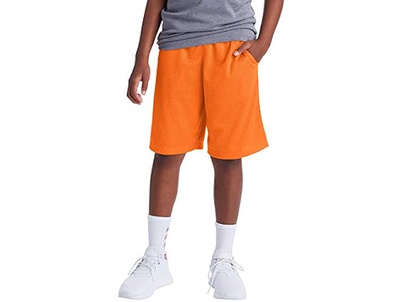C9 Champion Boys (S) Core Mesh Shorts Koi Orange