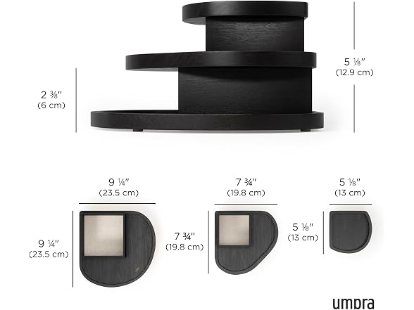 3-Tier Stackable Jewelry Organizer