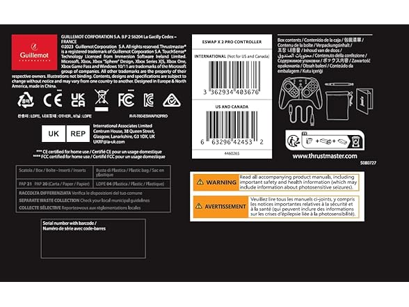 Thrustmaster ESWAP X 2 Pro Controller