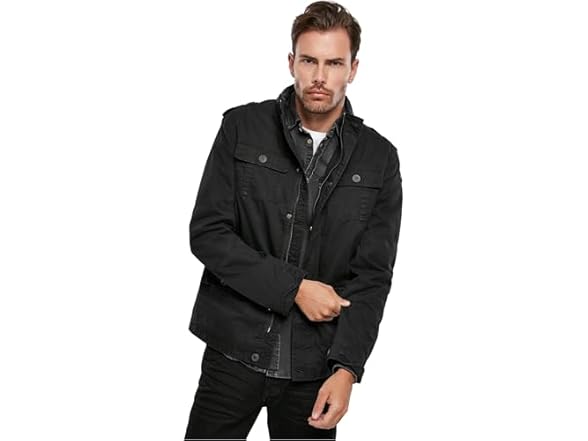 Brandit Britannia Jacket Black Size XL