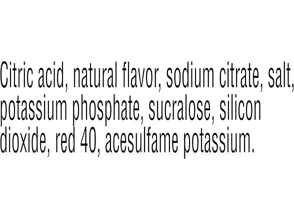 10PK Gatorade G Zero Powder, Fruit Punch, 0.10 oz.