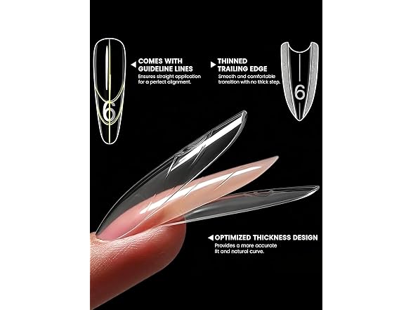 Klimonla Sandwich Dual Nail Forms