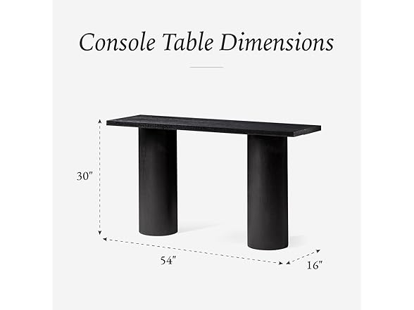 Lana Contemporary Accent Console Table