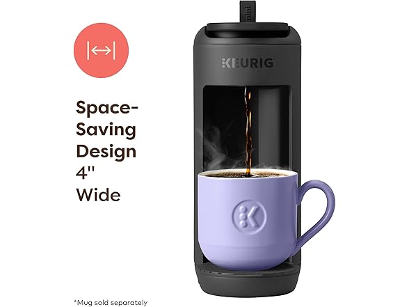 Keurig K-Mini Mate Single Serve K-Cup Coffee Maker- Black