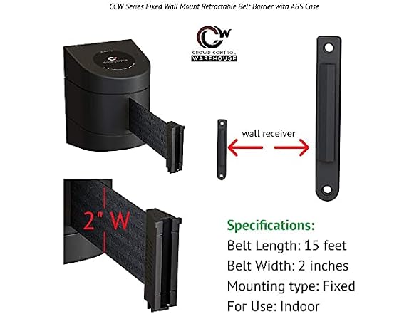 Crowd Control Warehouse - Belt Barrier