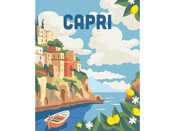 Ravensburger Creart Capri Paint by Numbers Kit for Adults