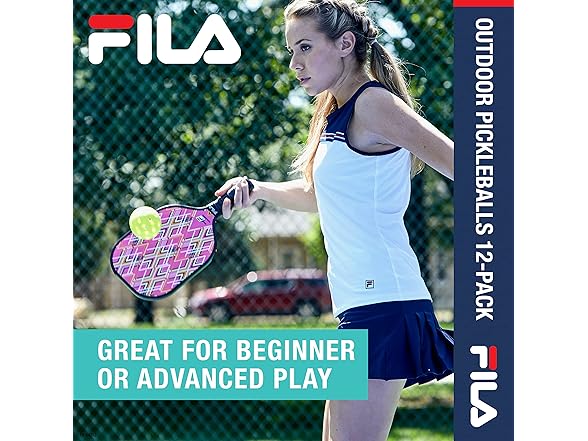 FILA Outdoor Pickleball Balls