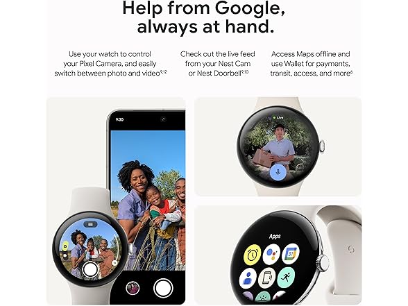 (NEW) Google Pixel Watch 3 (2024 Model) (LTE)