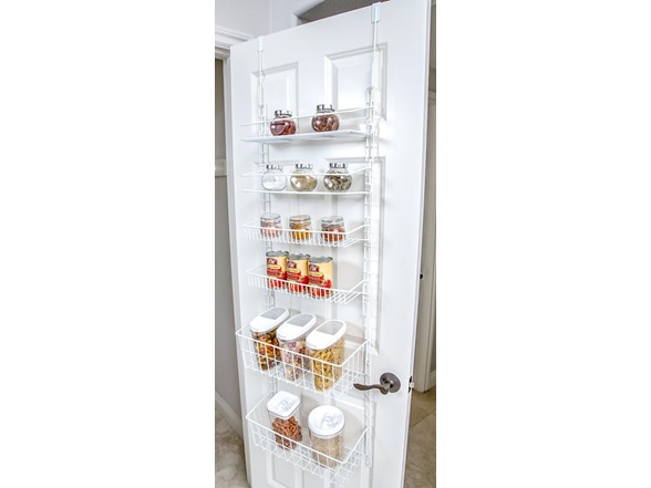 Smart Design Over The Door 6-Tier Adjustable Organizer
