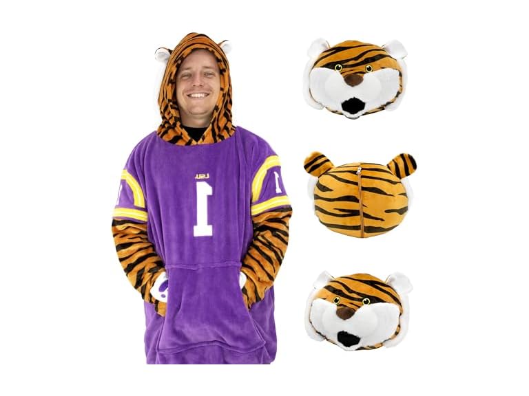 LSU Wearable Blanket Hoodie