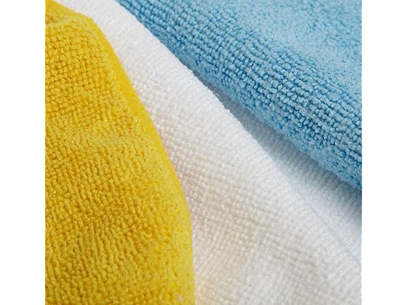 Amazon Basics Microfiber Cleaning Cloths, 48 pack