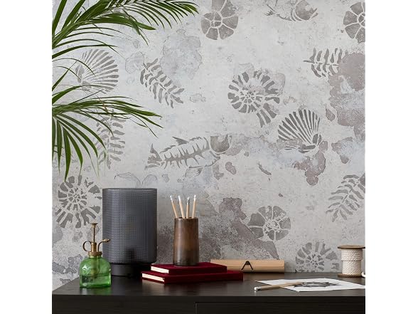 NAKLEO Stencil A5 Jurassic Ammonite Fossils