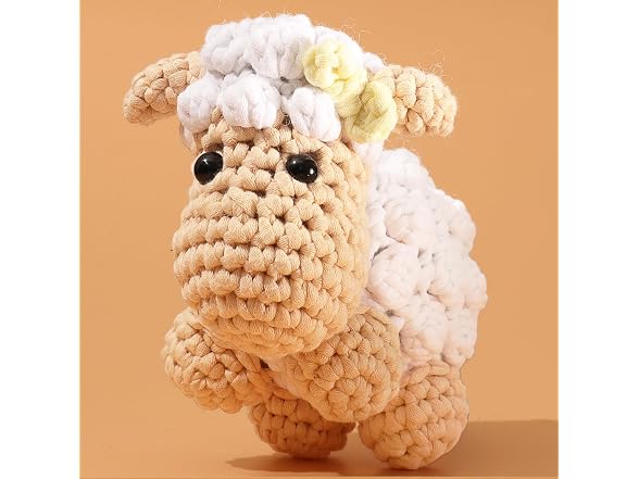 Hearth & Harbor Amigurumi Crochet Kit Sherri the Sheep