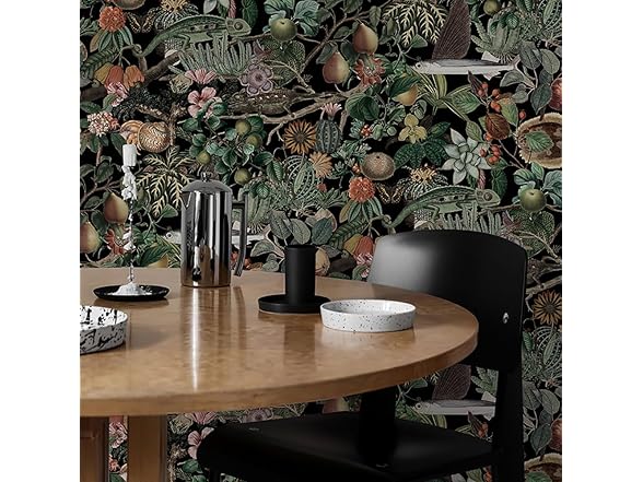 Vintage Floral Peel and Stick Plant Flower