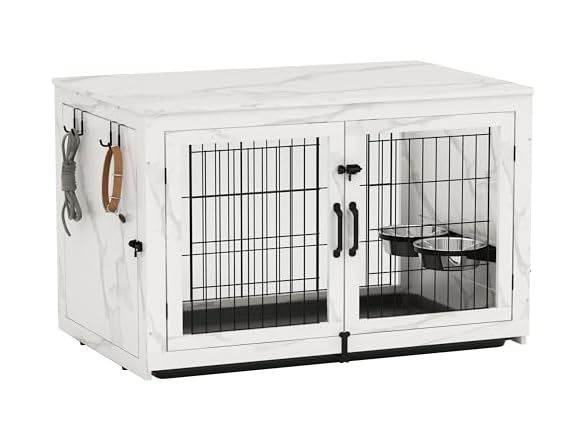 Piskyet Wooden Dog Crate Furniture