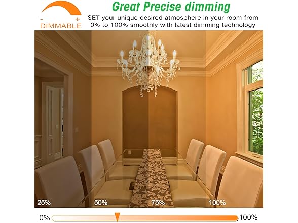 Yochoice 24-Pack Dimmable E12 Candelabra Bulbs 40Watt