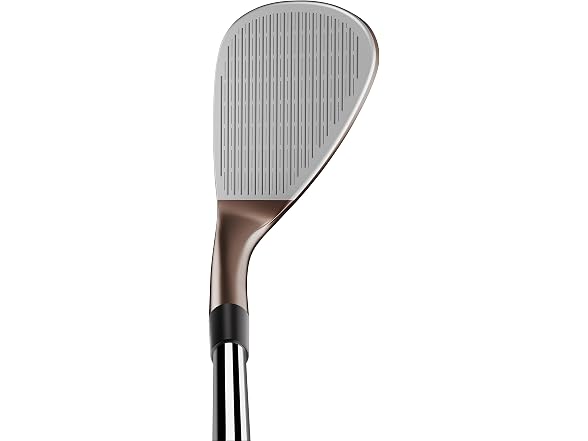 TaylorMade Golf HI-TOE 3 WEDGE COPPER STANDARD BOUNCE, 58.10, LEFT HAND, STIFF FLEX