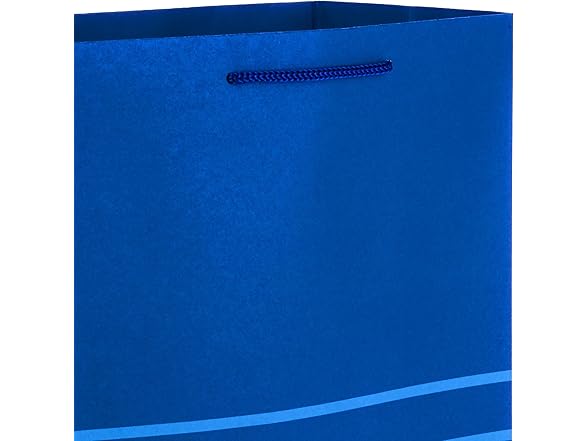 Hallmark 11" Large Blue Gift Bag Bundle