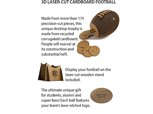 COLTS 3D Football (One Size)
