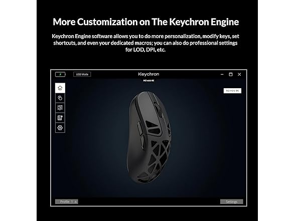 Keychron M3 Mini 4K Wireless Mouse