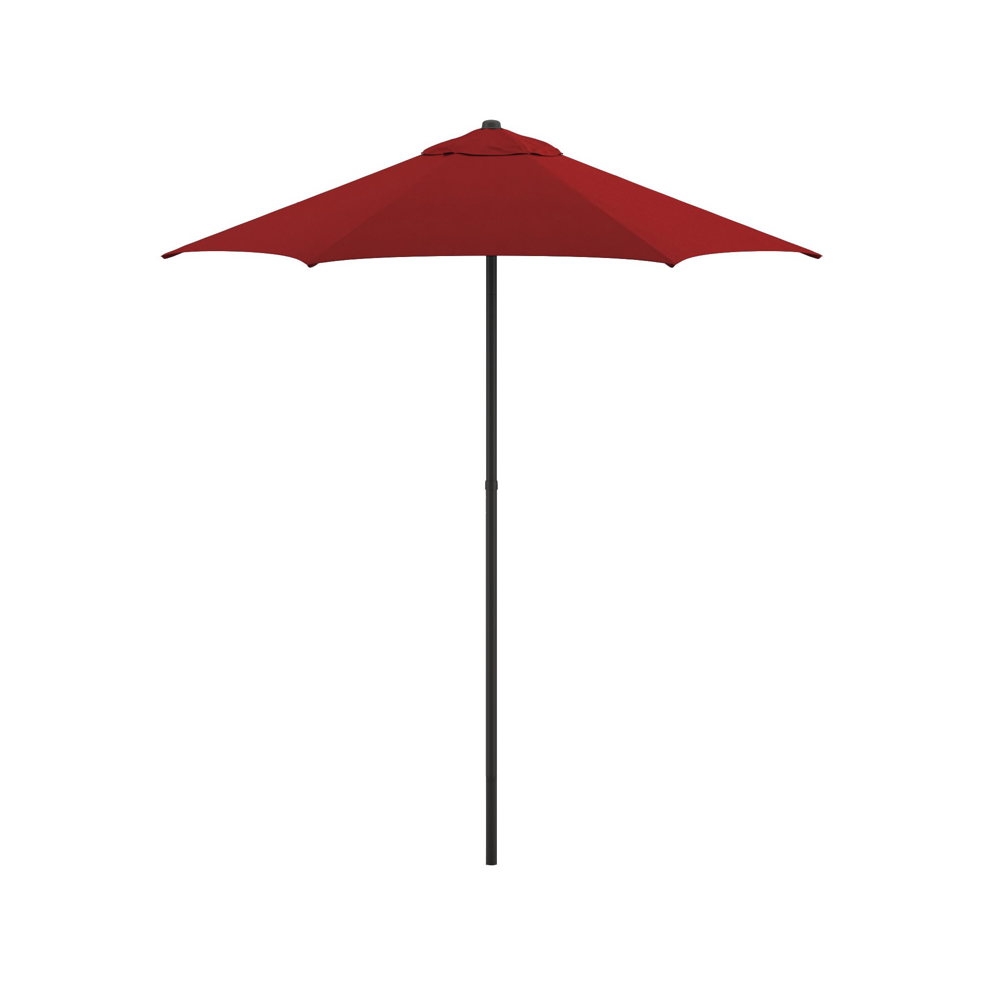 Astella 7.5' Steel Blue Push-button Tilt Patio Umbrella - Gallery 21