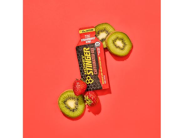 24PK Honey Stinger Strawberry Kiwi Energy Gel