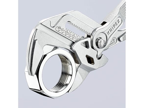 KNIPEX Pliers Wrench, Chrome-Plated