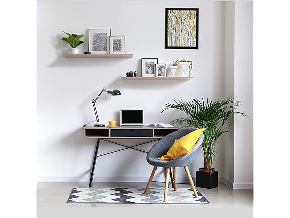 Delta Cycle 2-Pack Floating Shelves 24" x 8" x 0.5"