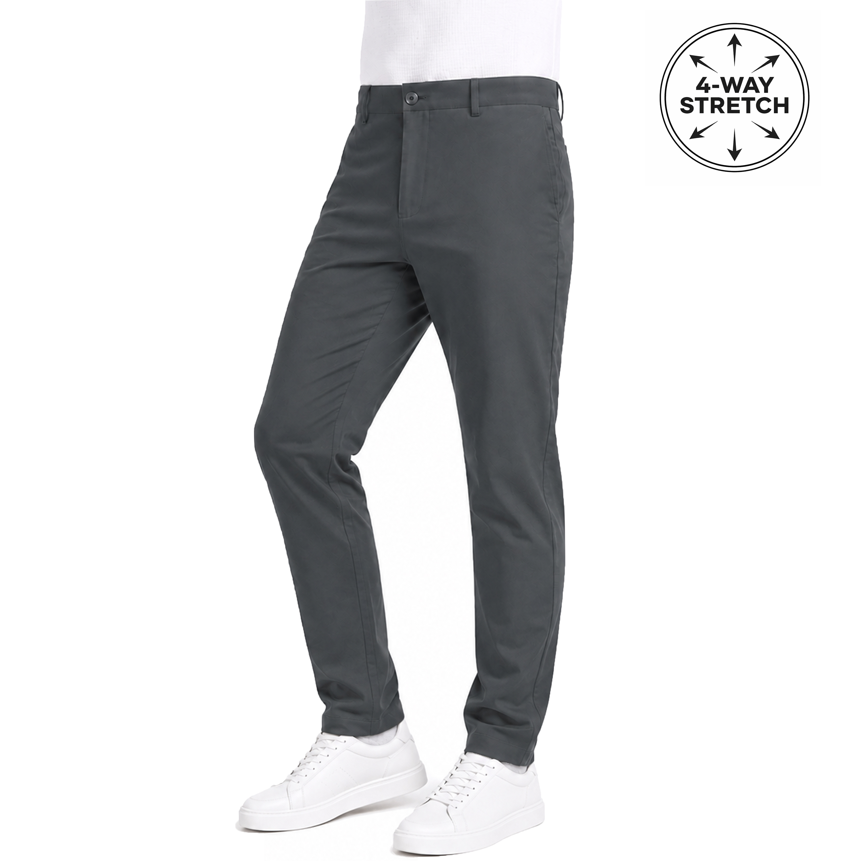 Mens Super Stretch Knit Chino Pants - Gallery 17